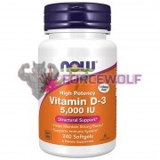 Vitamin D3 (240 шт по 50 мкг: 2000 МЕ), NOW Foods