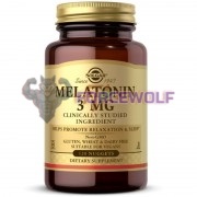 Melatonin (120 шт по 3 мг), Solgar